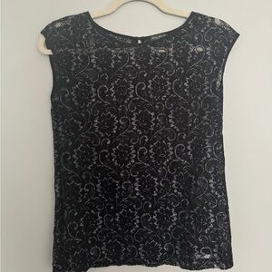 Eddie Bauer lace top